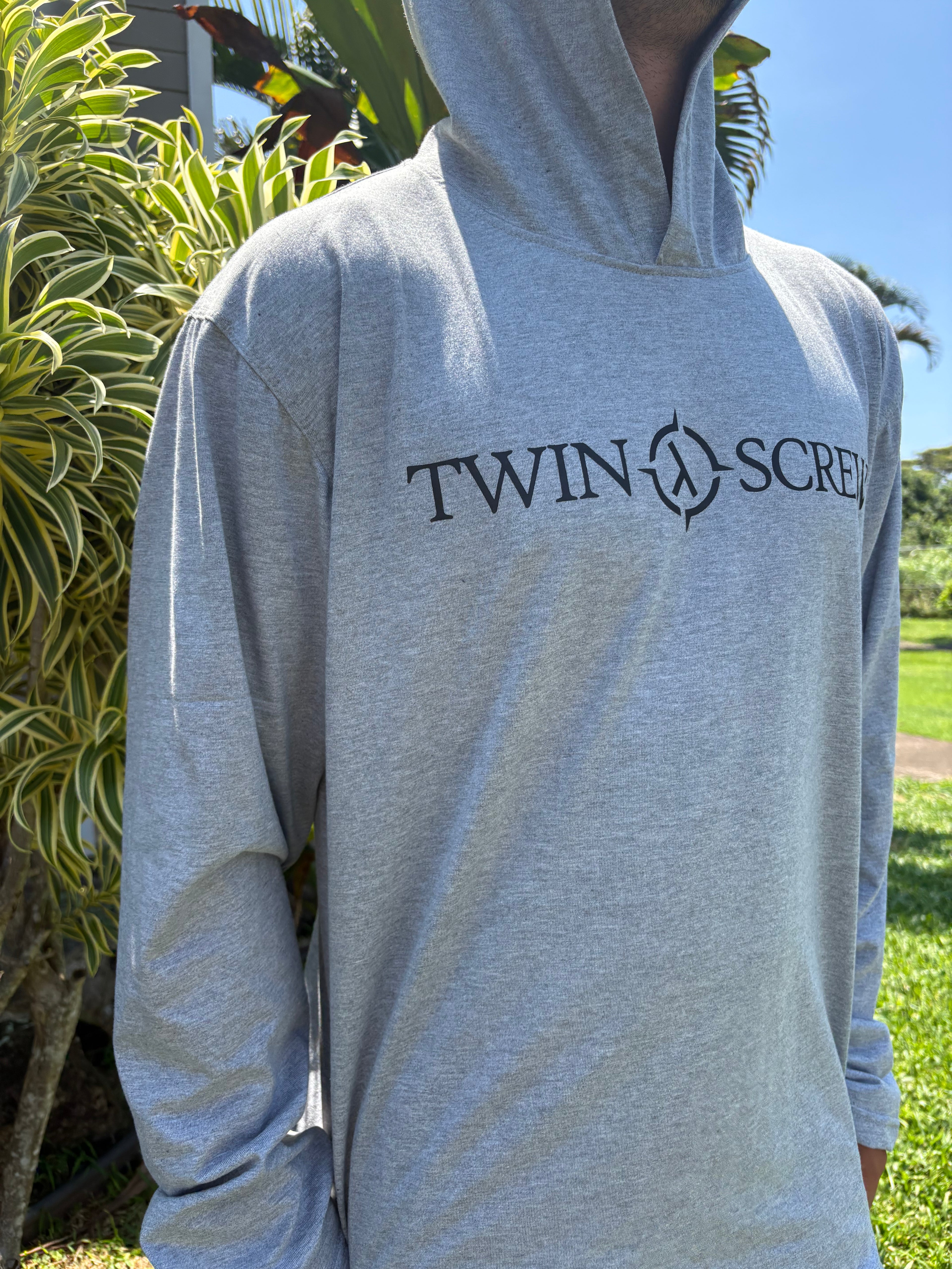 SAMPLE- Aloha Tower Hooded Long-Sleeve