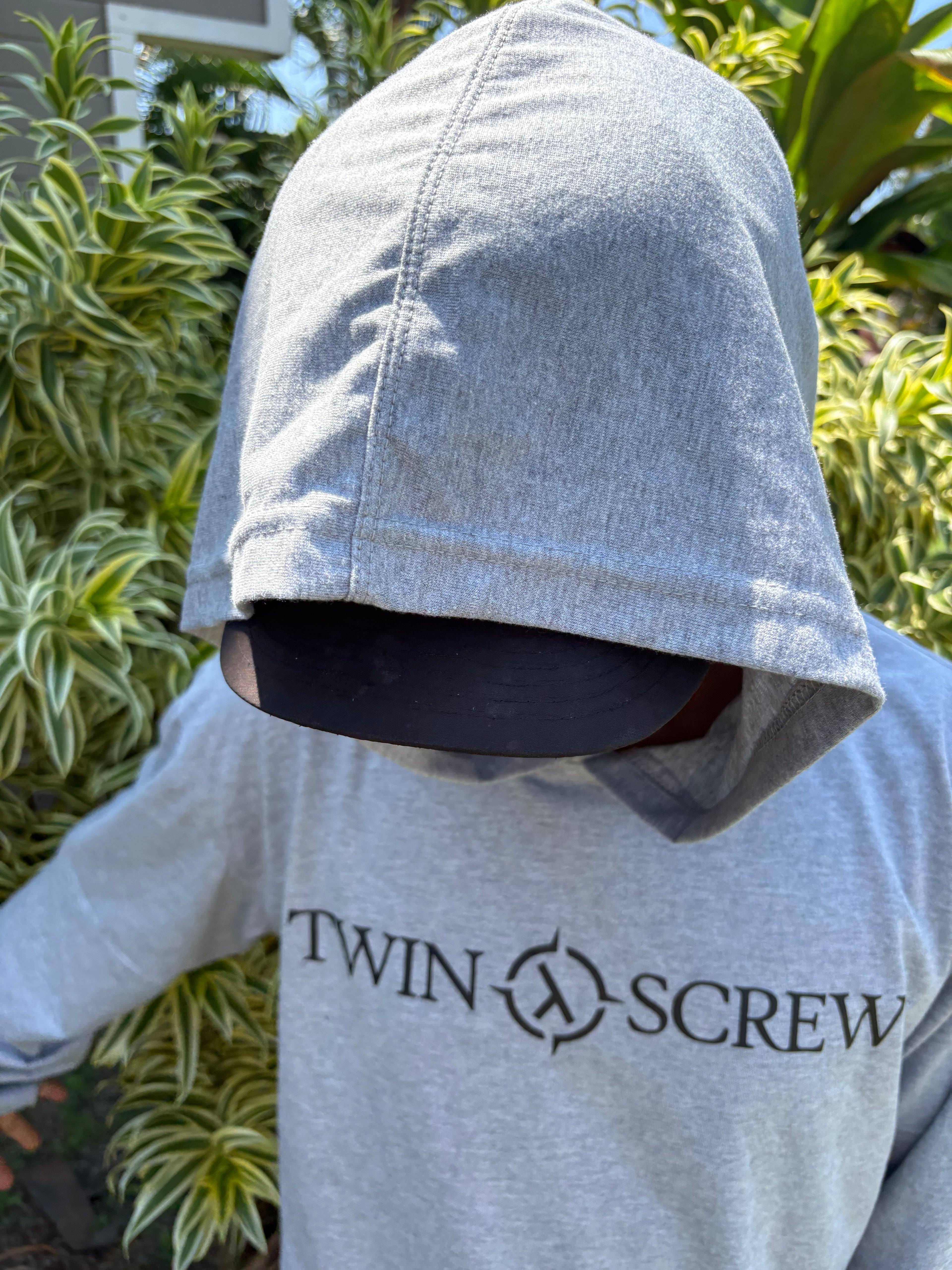 SAMPLE- Aloha Tower Hooded Long-Sleeve
